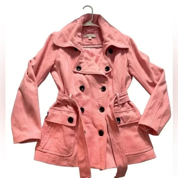 New York & Company Jackets & Blazers - New York and Company Pink Coat, Size Small
